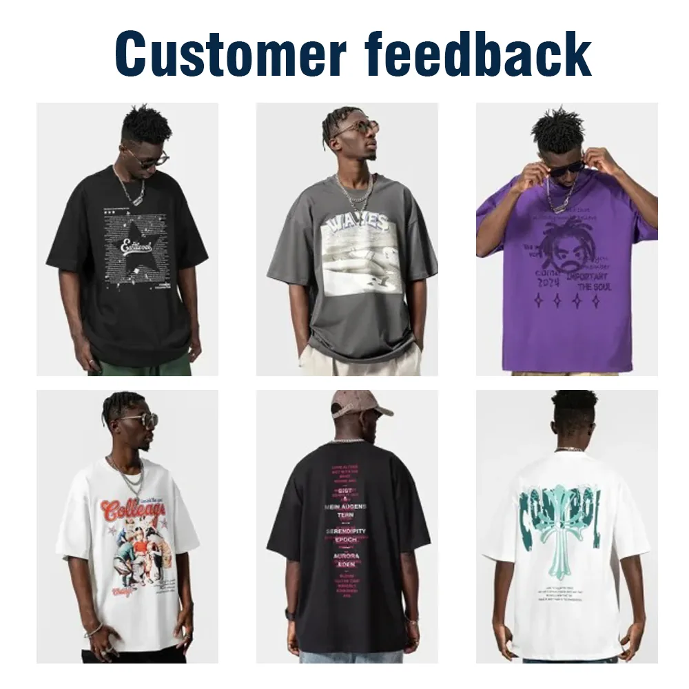 Customer custom T-shirt feedback